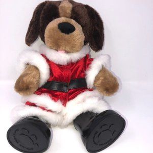 BUILD a bear dog santa outfit plush christmas